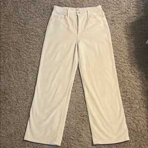 Universal Thread Off-White Corduroy Pants